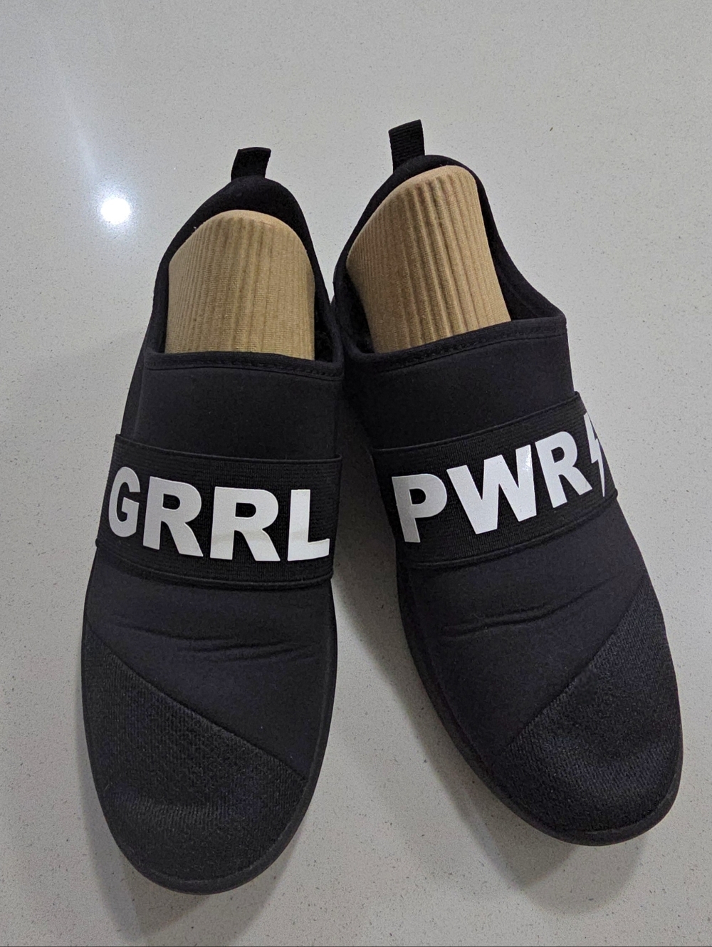 Aldo GRRL PWR Slip-On Sneakers Black | Size 6.5 Women | Lightweight Comfort